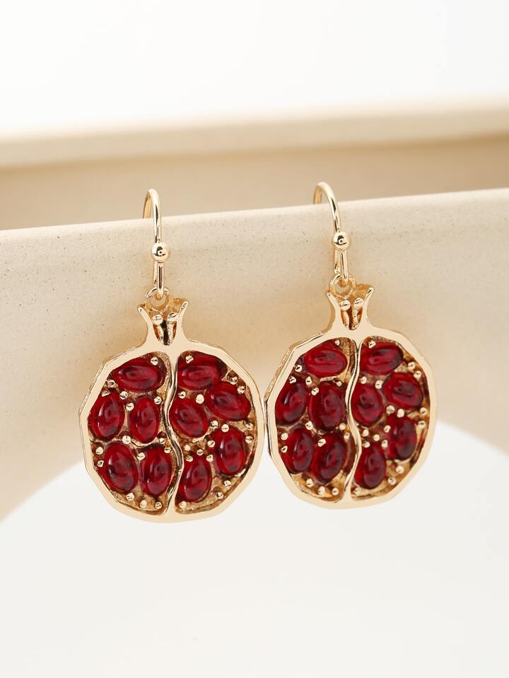 Pomegranate Earrings