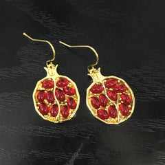 Pomegranate Earrings