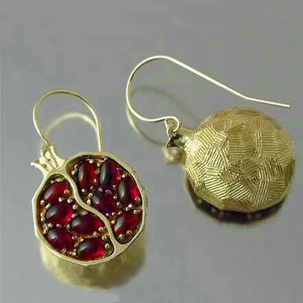 Pomegranate Earrings